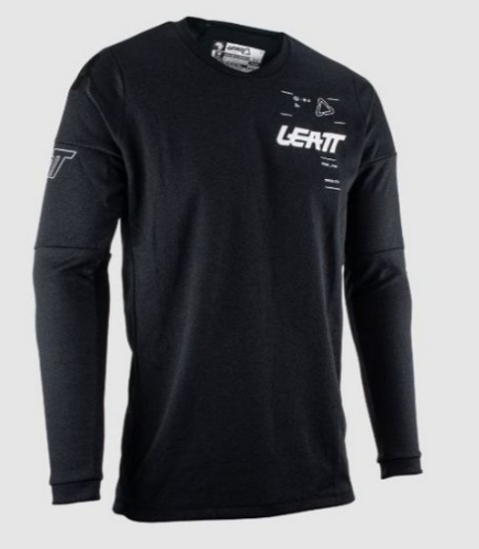 Koszulka Leatt Moto 4.5 Windblock Black1.png