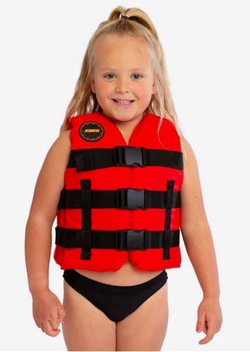 Kapok dziecięcy nylonowy Jobe 30-40 kg Red.png