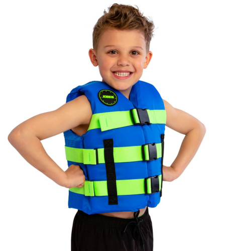 Kapok dziecięcy nylonowy Jobe 30-40 kg Blue.png