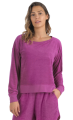 Bluzka Sea-Doo Ladies Crew Terry Violet1.png