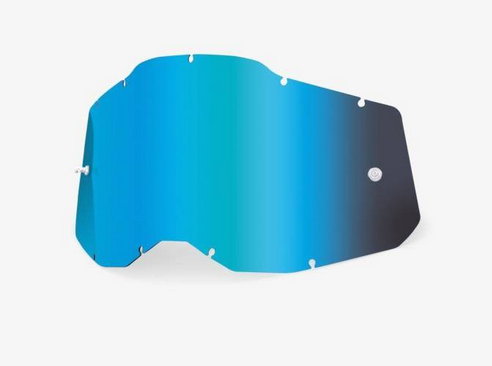 Szybka do goglie 100% Mirror Blue.png