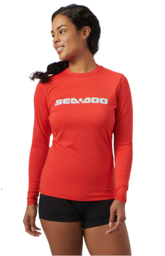 Koszulka Sea-Doo Ladies Signature Lava Red1.png