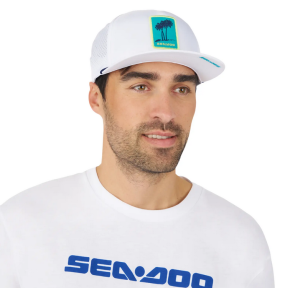 Czapka Sea-Doo Laser Cut Mesh White