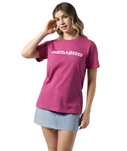 T-shirt Damski Sea-Doo Signature Wine