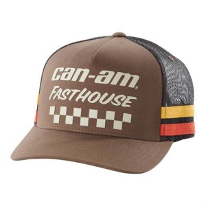 Czapka Can-Am x FH Racing Flat Brim Brown