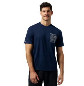 T-shirt Męski Sea-Doo Fishing UV Navy
