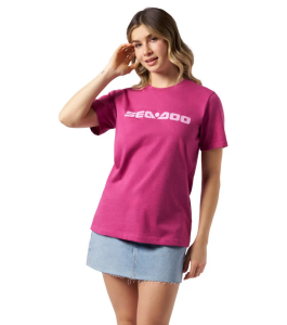 T-shirt damski Sea-Doo Signature Wine