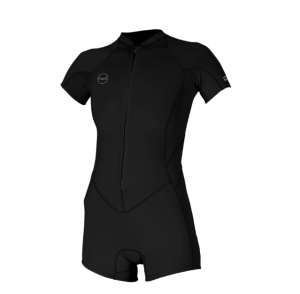 Pianka O'Neill Bahia 2/1mm Front Zip S/S Black