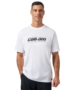 T-shirt Can-Am Signature 1973 White